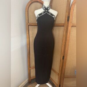 Jessica McClintock Gunne Sax elegant evening gown.